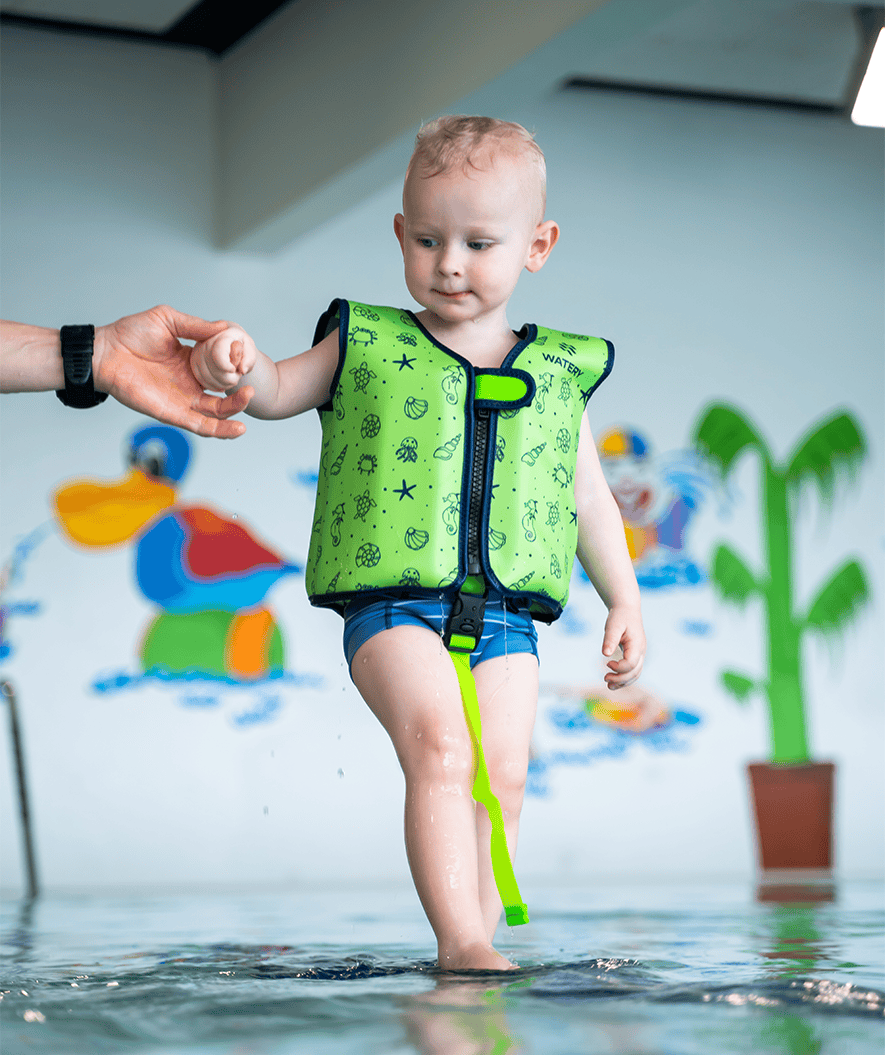 Watery svømmevest til barn (1-6) - Splashy - Lilla