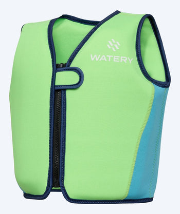 Watery svømmevest til barn (2-8) - Basic - Grønn