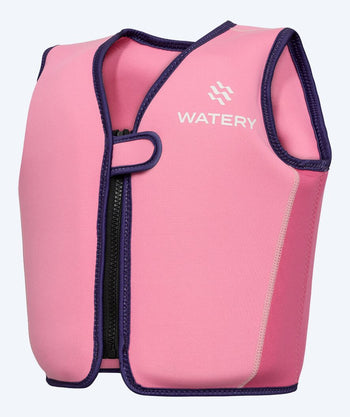 Watery svømmevest til barn (2-8) - Basic - Rosa