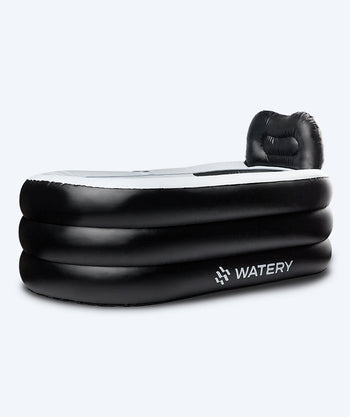 Watery oppblåsbart badekar - Seal Real - Svart