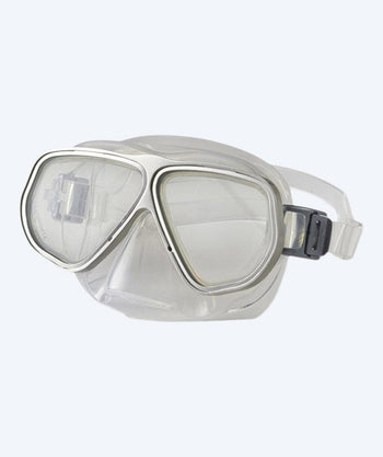 Primotec dykkemaske med styrke - M100 Vista (+1.0 til +4.0) - Sølv