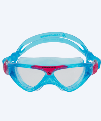 Aquasphere svømmemaske til junior (3+) - Vista - Klar/rosa