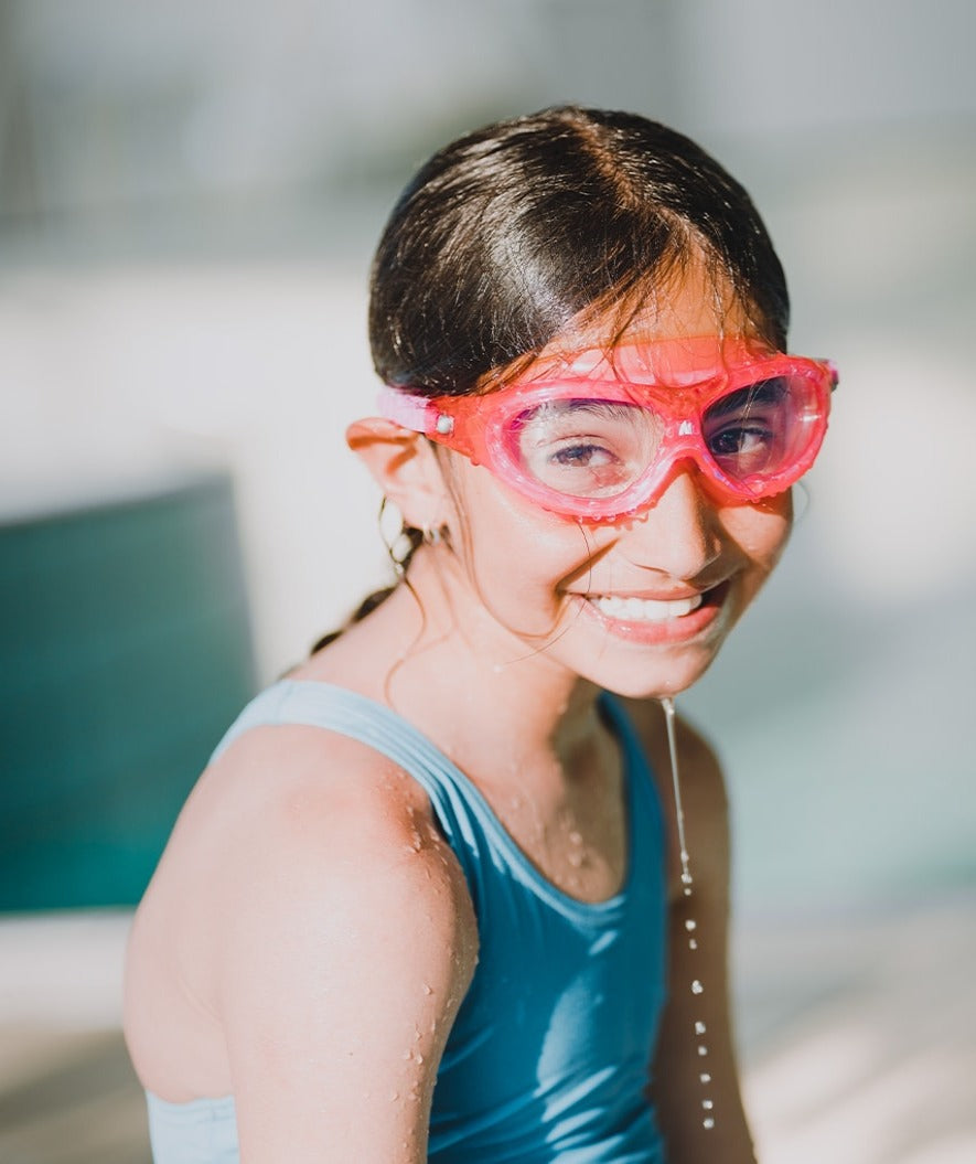 Watery svømmebriller til barn - Mantis 2.0 - Atlantic Rosa/klar