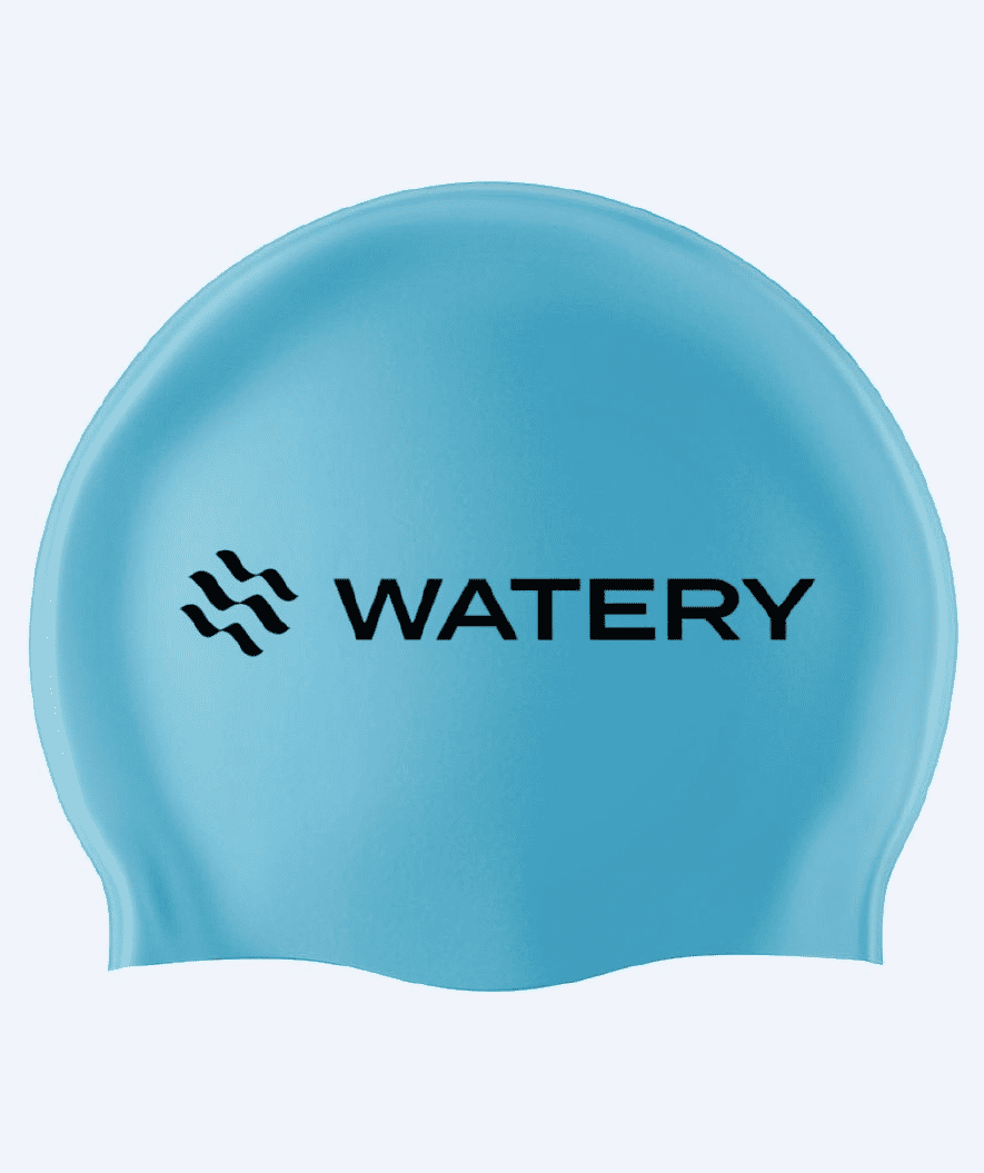Watery badehette (fra 10 år) - Signature - Sky Blue