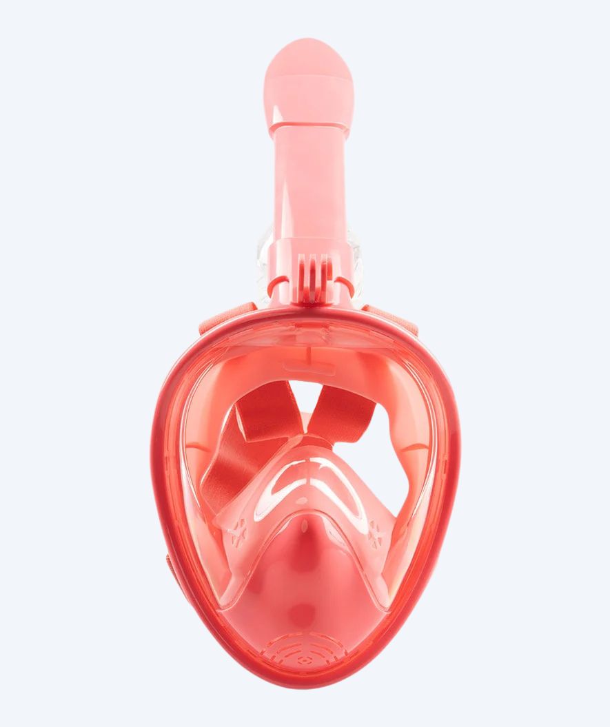 Watery full face dykkemaske til barn - Oxygen - Atlantic Rosa