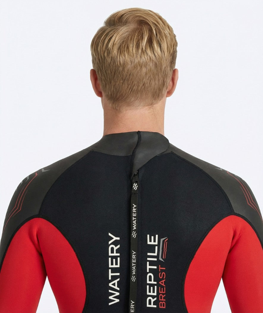 Watery våtdrakt til menn - Reptile Breast - Oransje