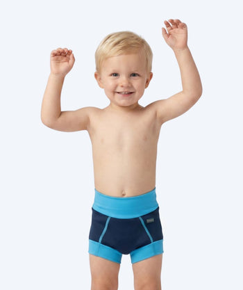 Watery bleiebadebukser til barn - Neoprene Swim Nappy - Atlantic Blue