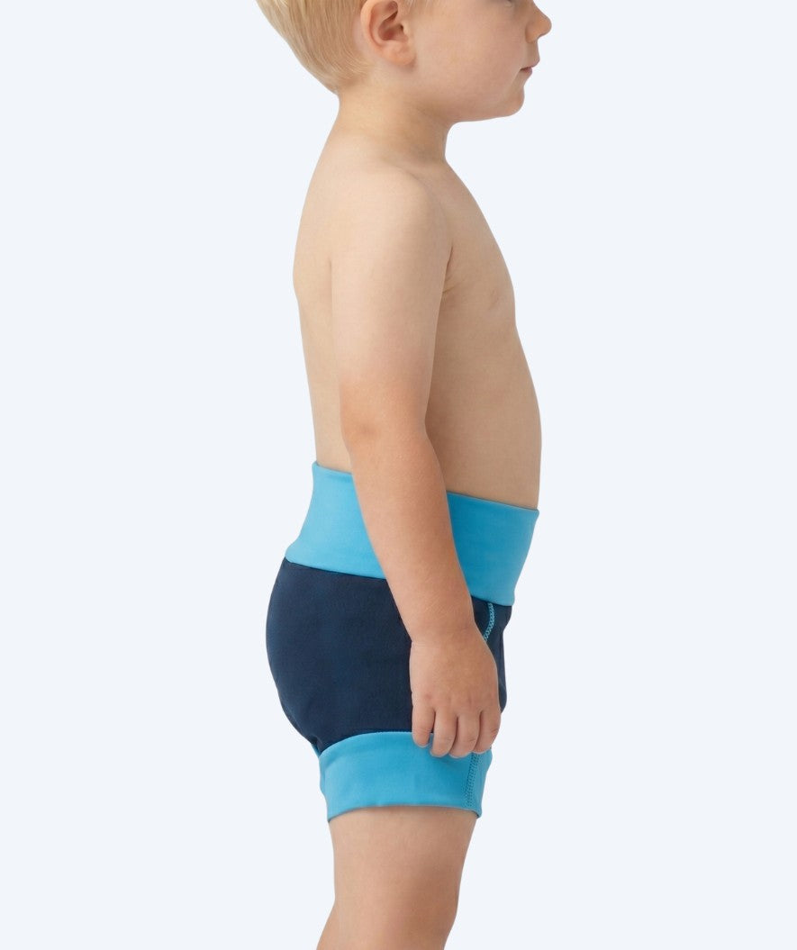 Watery bleiebadebukser til barn - Neoprene Swim Nappy - Atlantic Blue