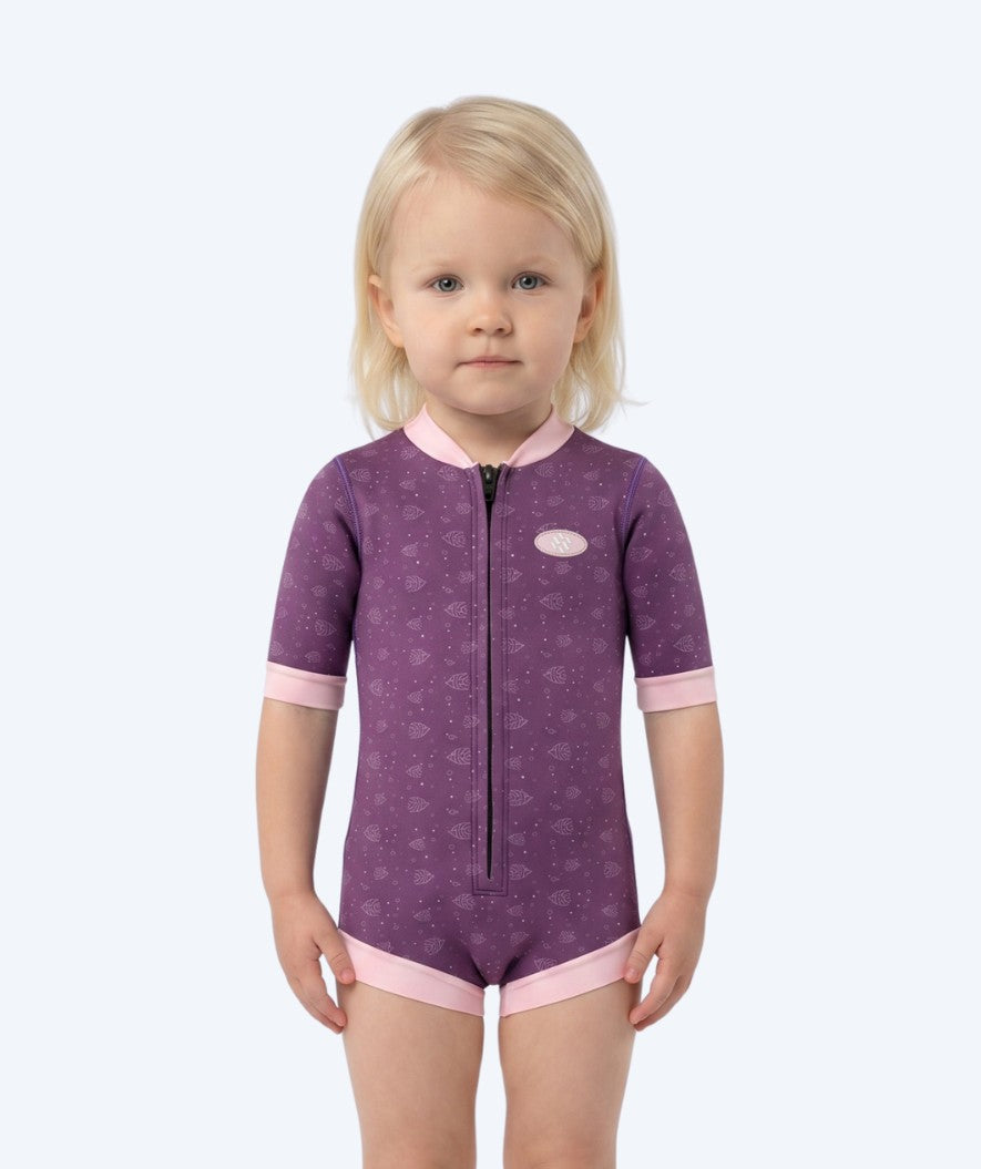 Watery våtdrakt til barn - Baia Full-Body - Atlantic Purple