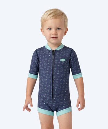 Watery våtdrakt til barn - Baia Full-Body - Atlantic Turquoise