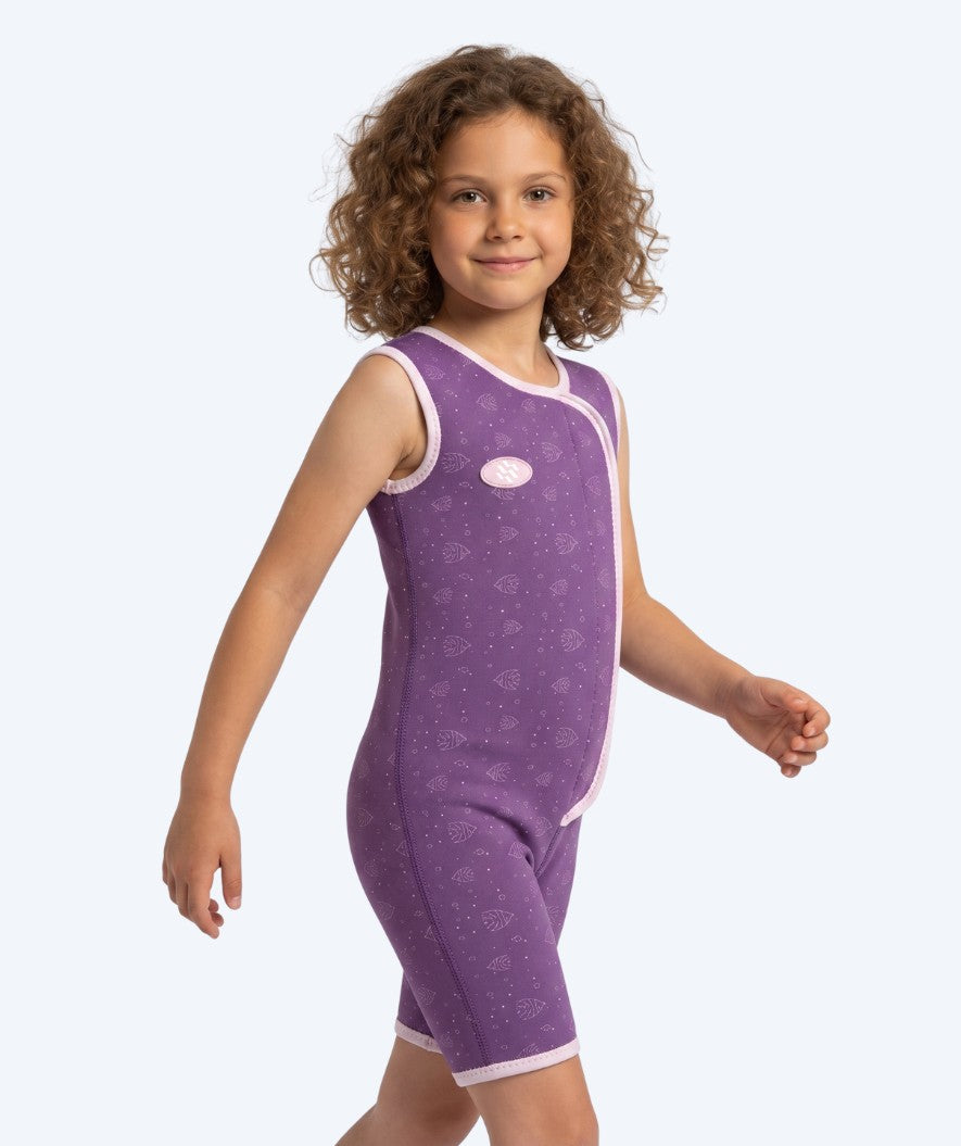 Watery våtdrakt til barn - Baia Shorty - Atlantic Purple