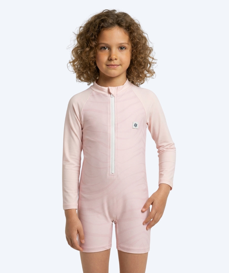 Watery UV-drakt til barn - Fjord Langermet Rashguard - Rosa