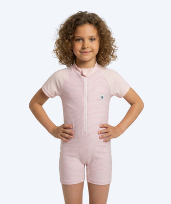 Watery UV-drakt til barn - Fjord Kortermet Rashguard - Rosa