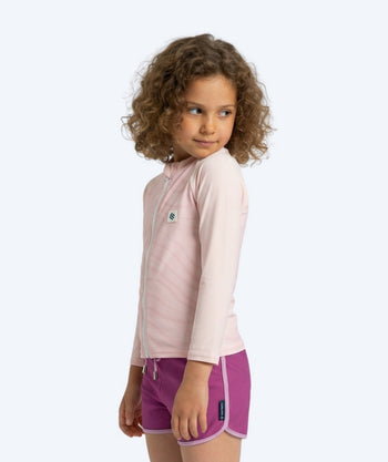 Watery UV-trøye til barn - Fjord Langermet Rashguard - Rosa