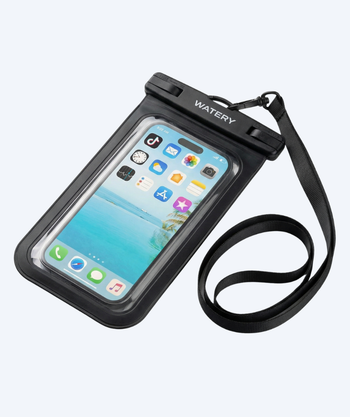 Watery vanntett mobilholder - Pro - Svart