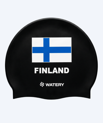 Watery badehette - Finland - Svart