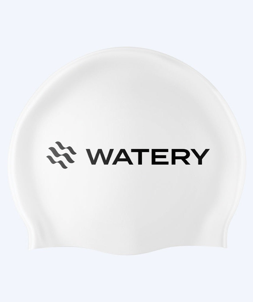 Watery badehette (fra 10 år) - Signature Latex - Hvit