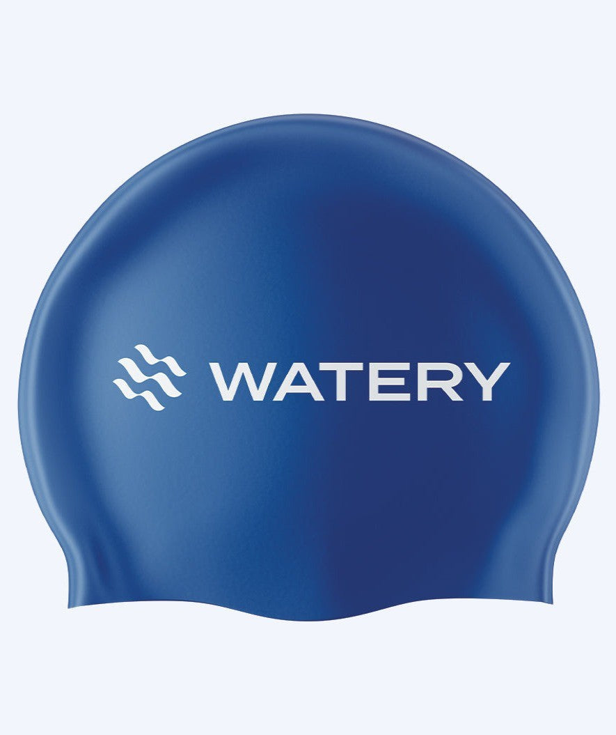Watery badehette (fra 10 år) - Signature Latex - Blå