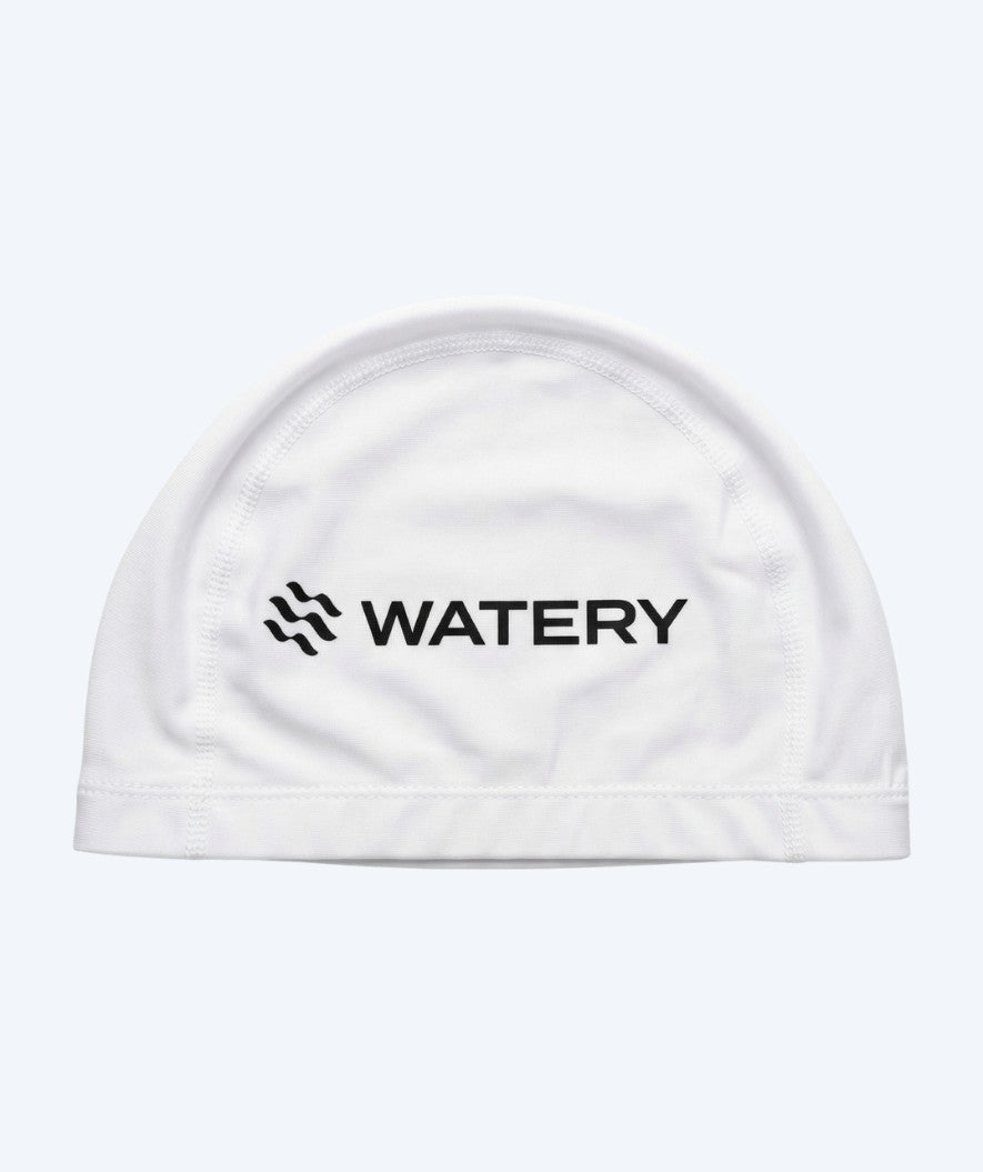 Watery badehette (fra 10 år) - Signature Elastane - Hvit