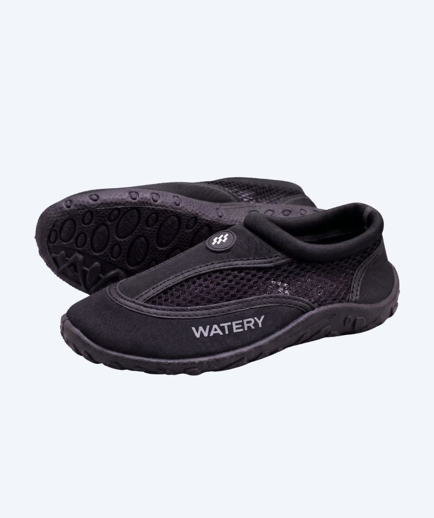 Watery badesko til barn - Crab - Svart