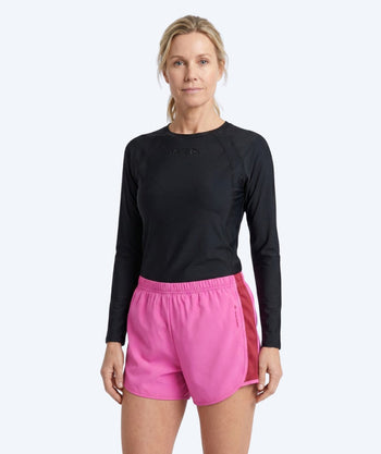 Watery badeshorts til damer - Aiko - Rosa/mørkerød