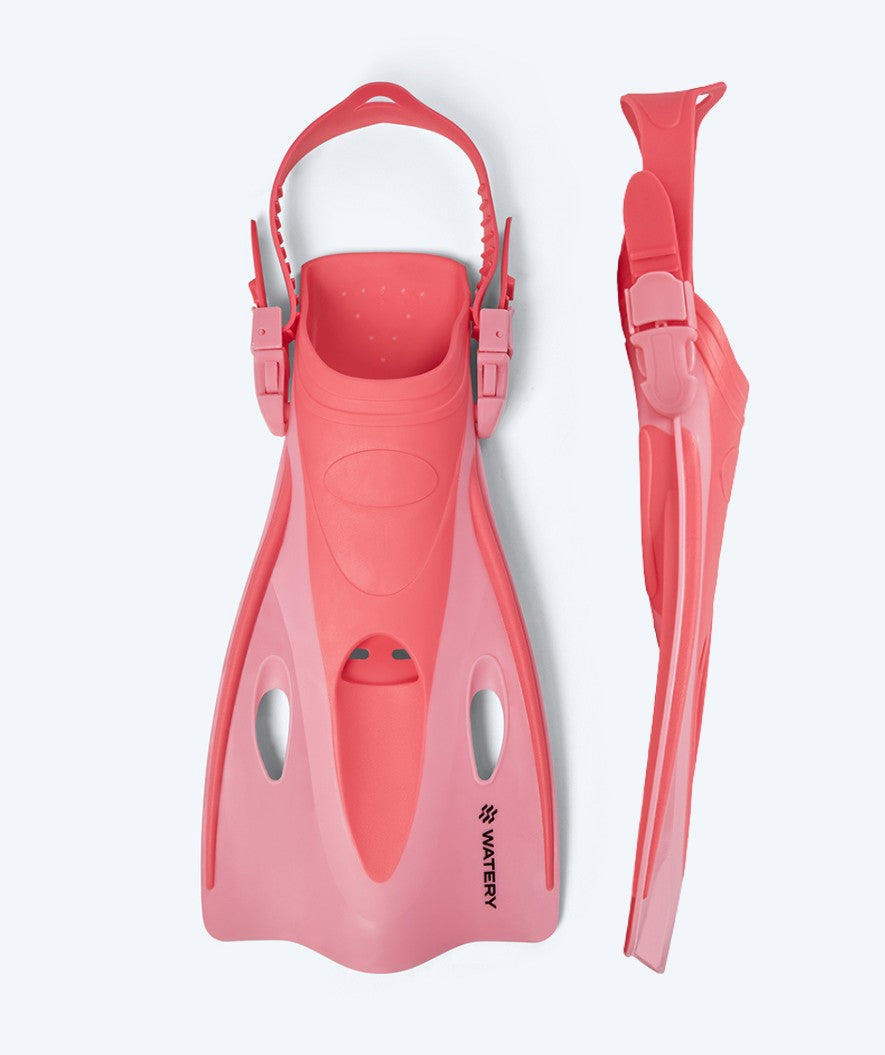 Watery dykkerføtter til barn - Launch - Rosa