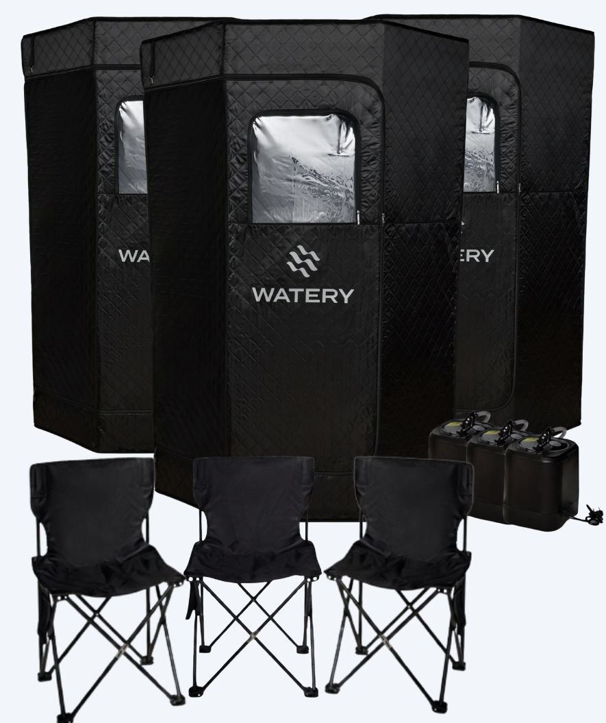 Pakketilbud: 3x Watery Ambience dampsauna
