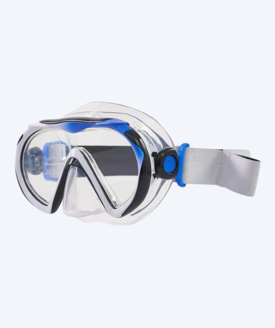 Aqualung dykkermaske til voksne - Compass - Hvit/blå