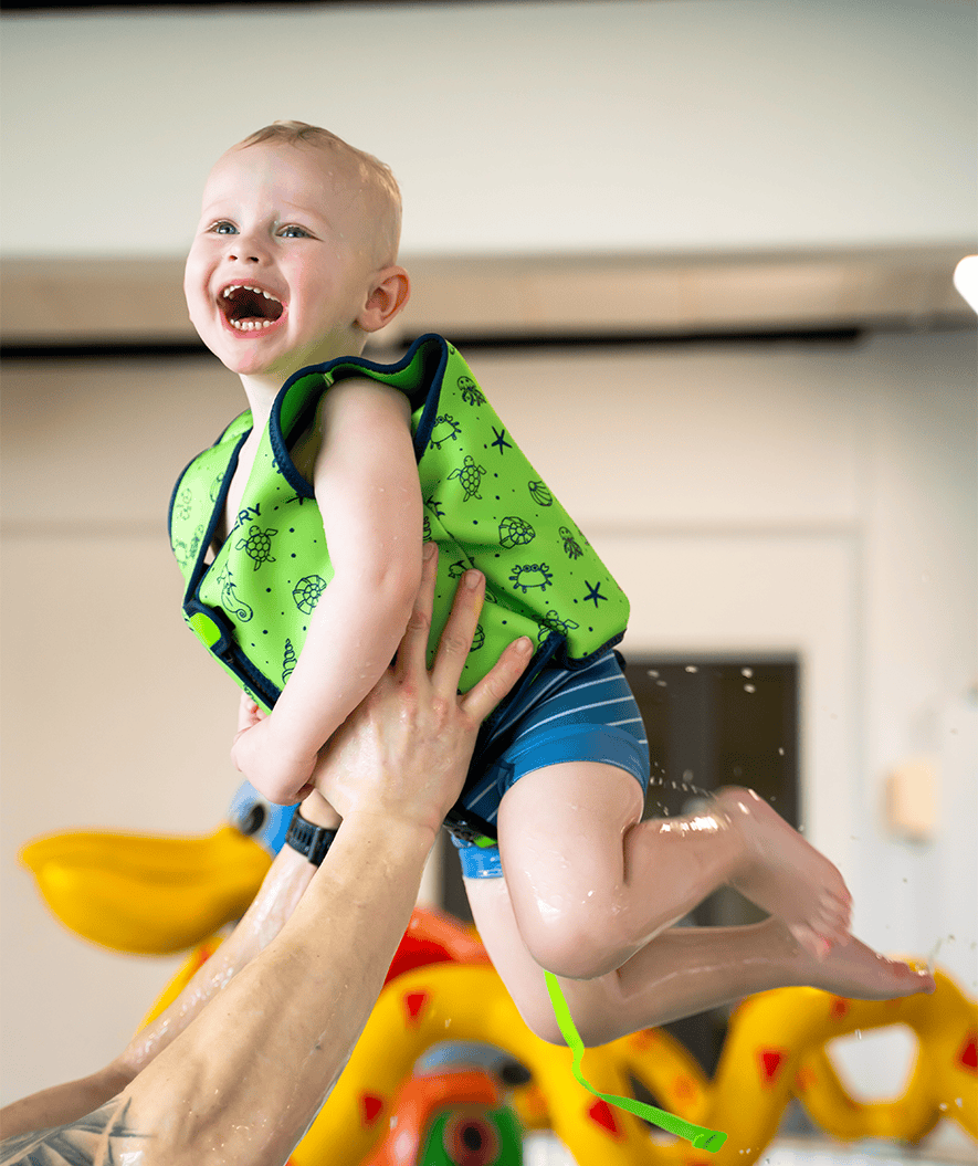 Watery svømmevest til barn (1-6) - Splashy - Lilla