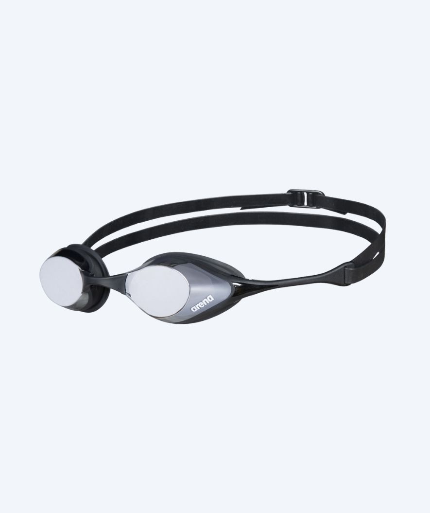 Arena svømmebriller - Cobra SWIPE Mirror - Svart/sølv