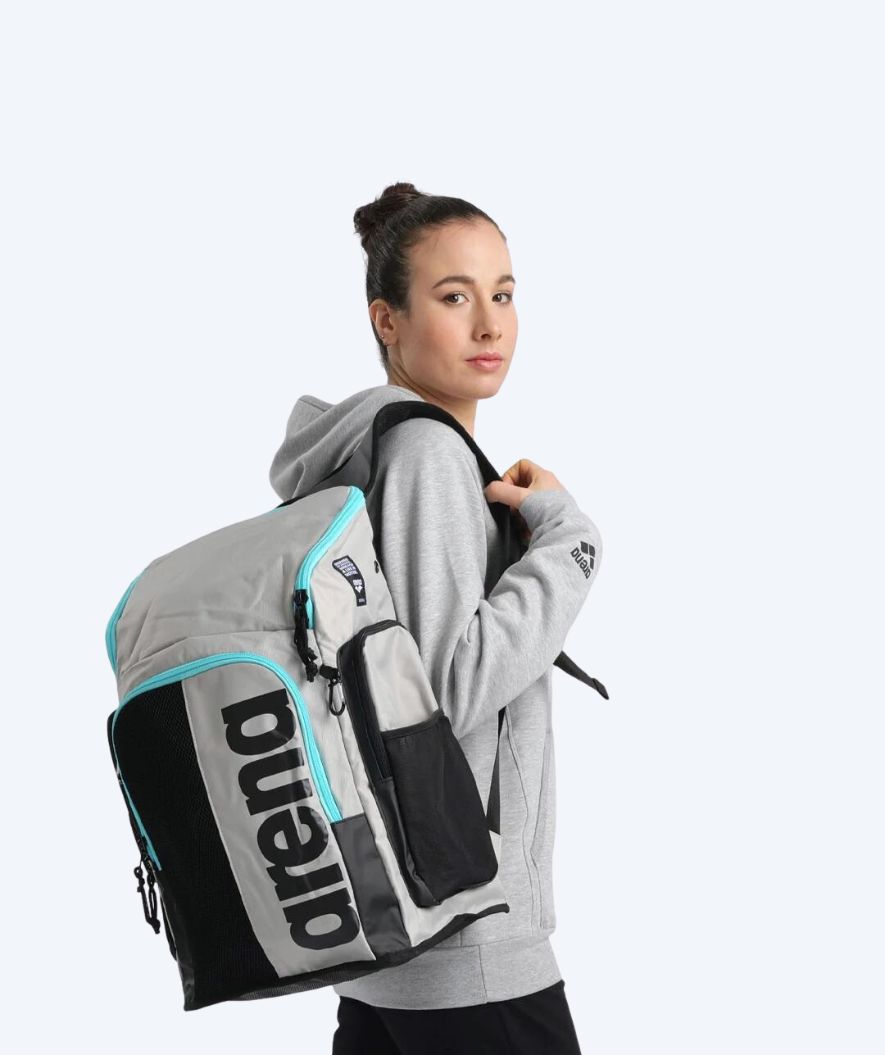 Arena svømmesekk - Spiky ||| - Grå/blå