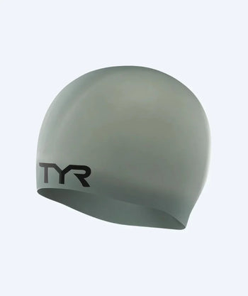 TYR badehette - Silicone - Mørk Grå