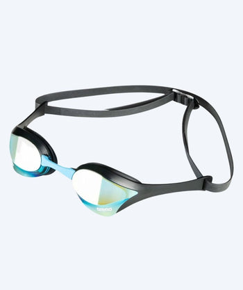 Arena Elite svømmebriller - Cobra Ultra SWIPE Mirror - Svart/Blå