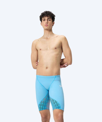 Speedo konkurransebukser til menn - LZR Ignite - Blå/Oransje