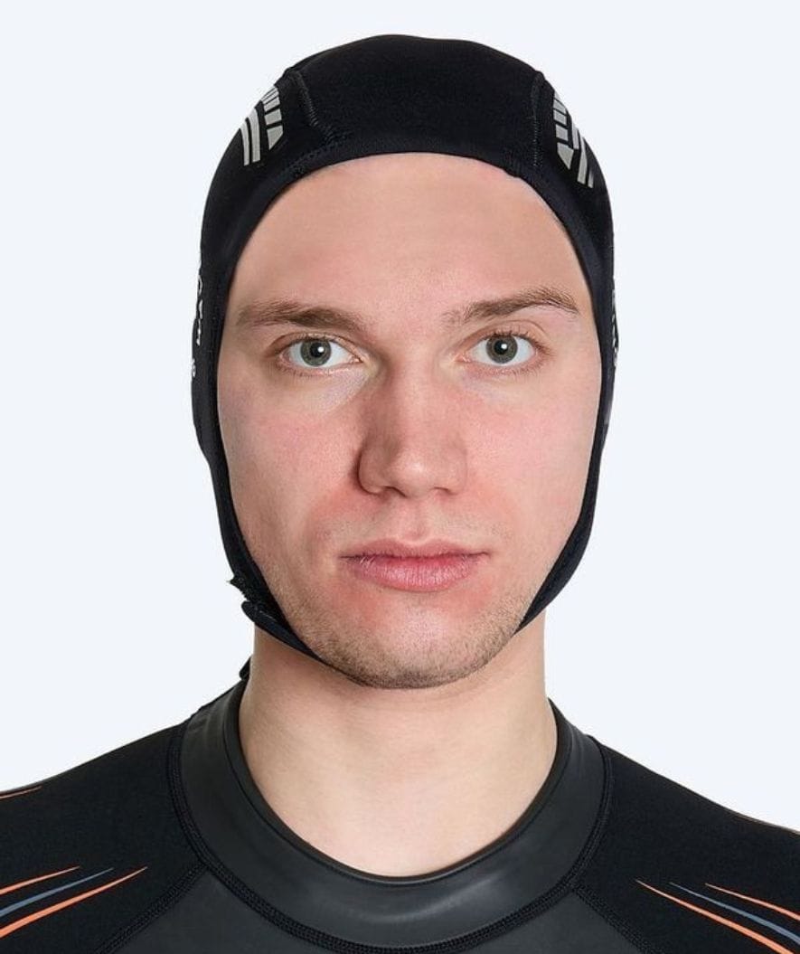 Watery neoprenhette - Reptile (3 mm) - Svart