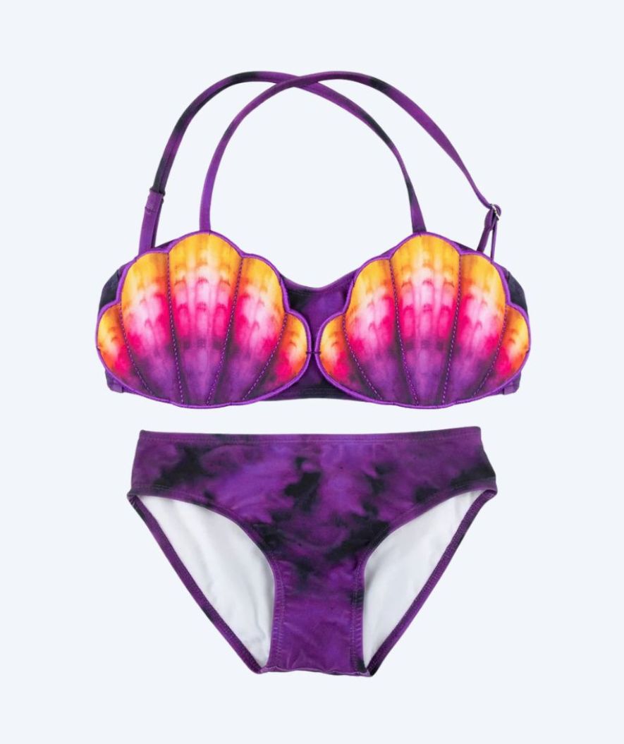 Fin Fun havfruebikini til barn - Royal Shell - Daybreak