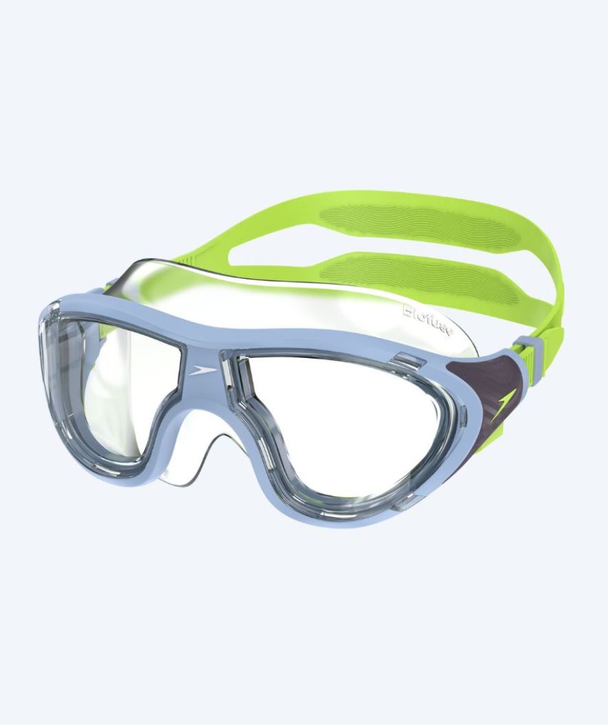 Speedo svømmemaske til junior - Biofuse 2.0 - Grønn/grå