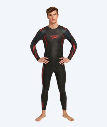 Speedo våtdrakt til menn - Xenon - Svart/rød