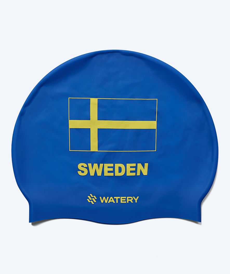 Watery badehette - Sverige - Blå