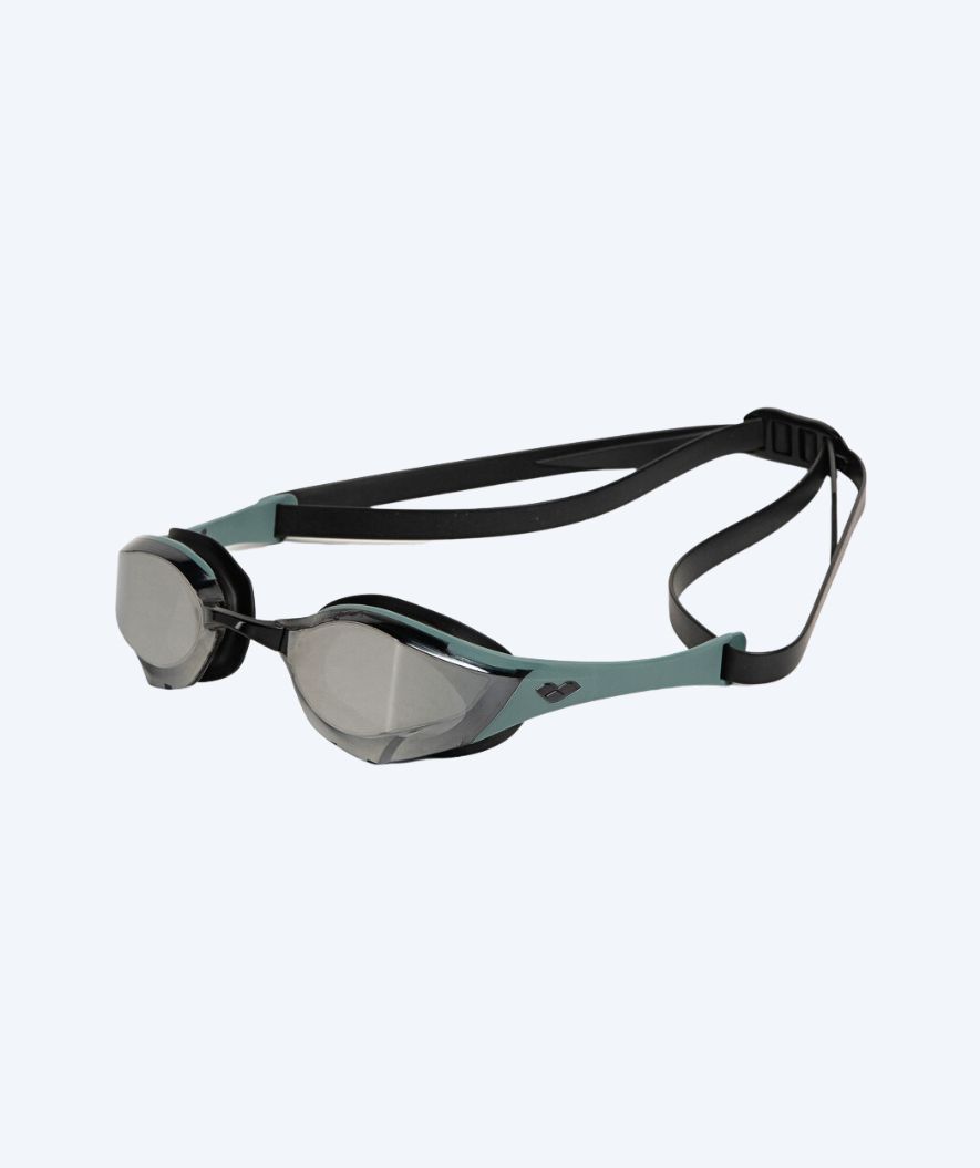 Arena Elite svømmebriller - Cobra Edge SWIPE Mirror - Svart (Sølv mirror)