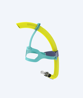 Speedo frontsnorkel til junior - Bullet Head - Gul/turkis