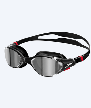 Speedo mosjons svømmebriller - Biofuse 2.0 Mirror - Svart/sølv