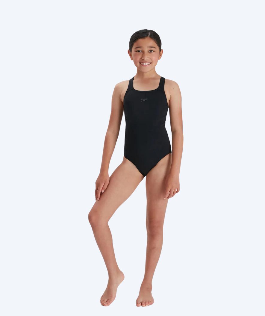 Speedo badedrakt til jenter - Endurance Medalist - Svart