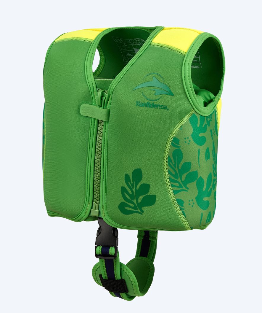 Konfidence svømmevest til barn (2-12) - Original - Grønn/gul