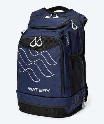 Watery svømmebager - Viper Elite 45L - Mørkeblå/hvit