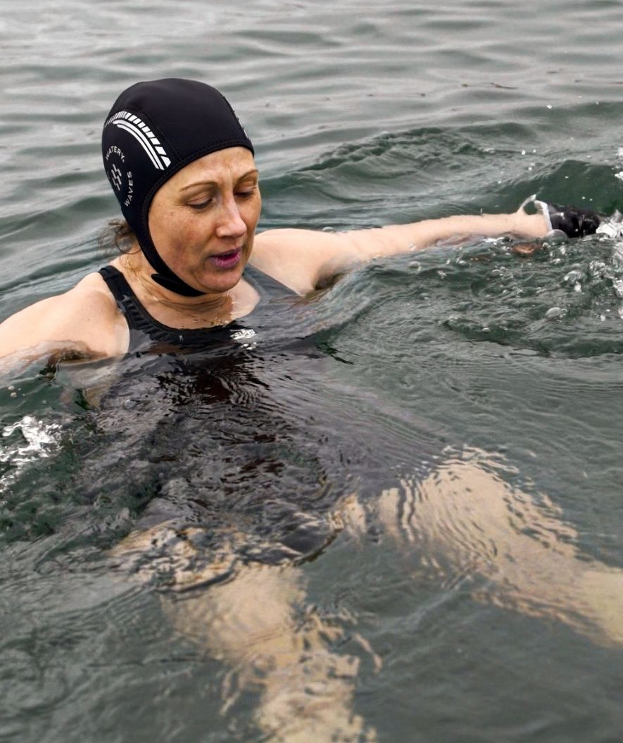 Watery neoprenhette - Reptile (3 mm) - Svart