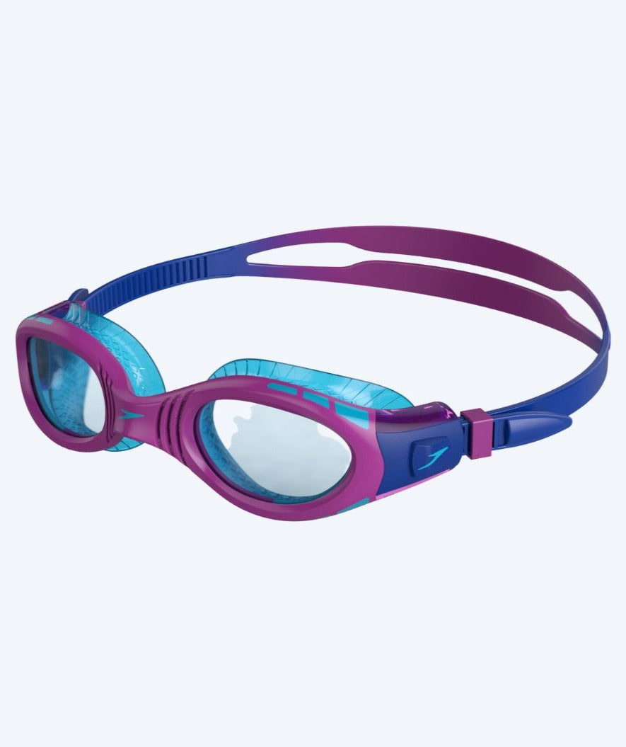 Speedo svømmebriller til barn (6-14) - Futura Biofuse - Mørkeblå/lilla