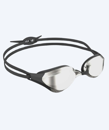 Watery Elite svømmebrille - Rattle Pro Mirror - Svart/sølv
