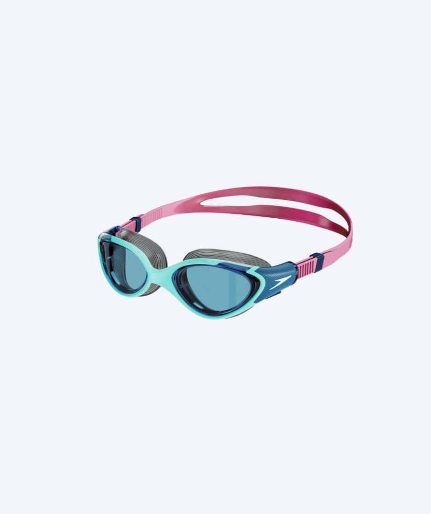 Speedo svømmebriller til damer - Biofuse 2.0 - Blå/rosa