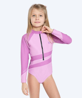 Watery UV-badedrakt til barn - Manami - Atlantic Purple